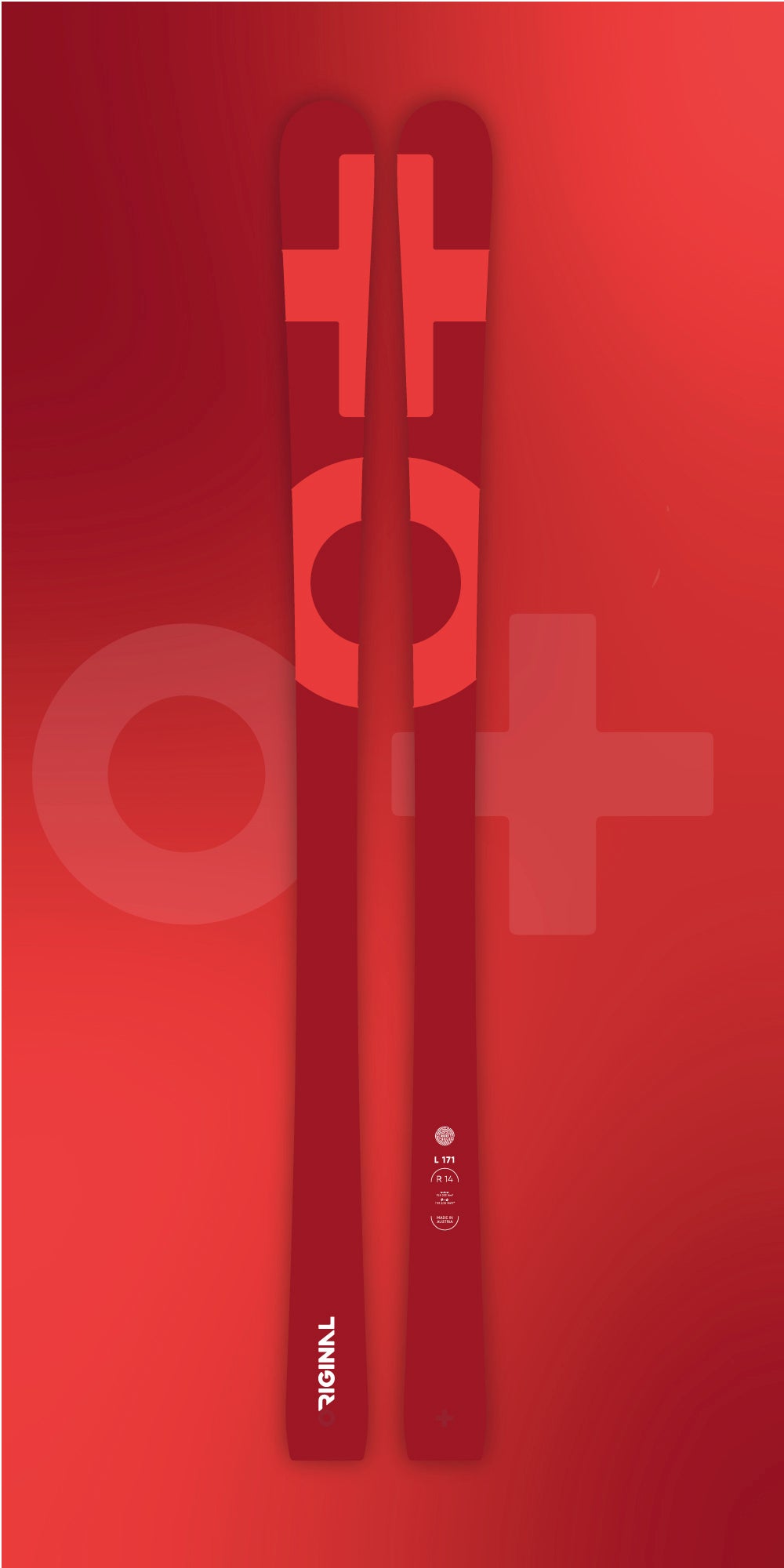 O+ Custom Inspiration Bright Red/Deep Red